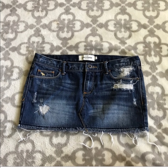 abercrombie kids Other - Abercrombie distressed jean skirt